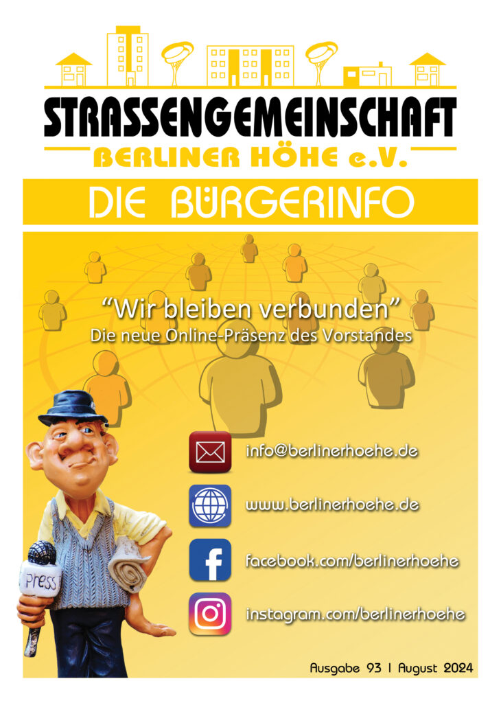 Bürgerinfo Ausgabe 93 Titelbild