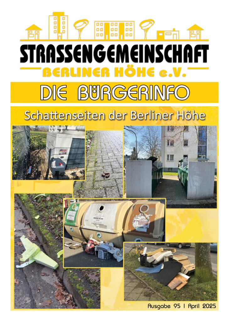 Bürgerinfo Ausgabe 95 Titelbild