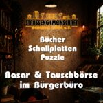 Bücher-/Schallplatten-/Puzzlebasar
