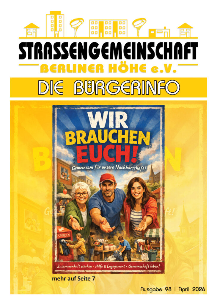 Bürgerinfo Ausgabe 98 Titelbild